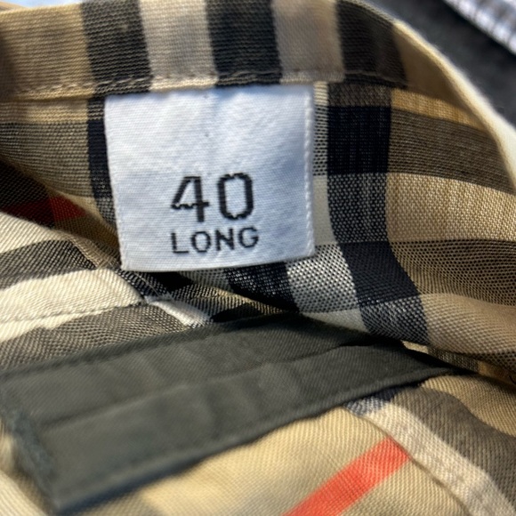 Burberrys Men’s Olive Green trench coat with zip out wool lining. Size 40 L - Picture 4 of 16